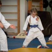 Kids aikido exercise
