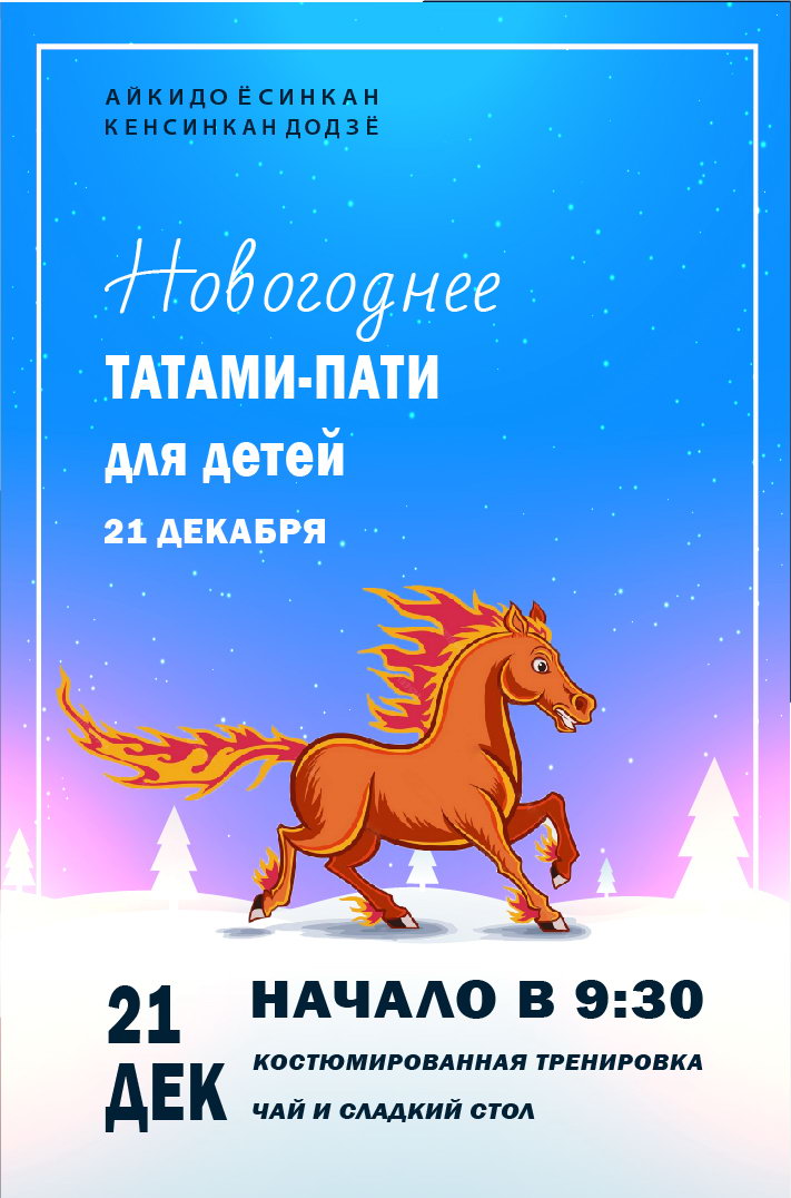 Новогоднее татами-пати 2025