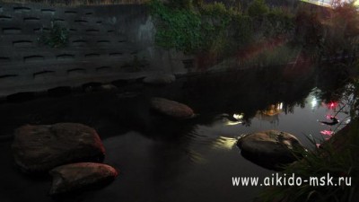 Река "Фуэфукиава" ночью